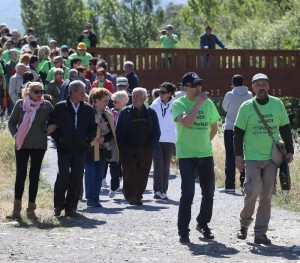 Rio Sil marcha Ponfesil margenes rio sil /